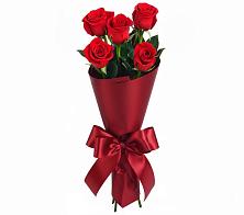 Букет 5 Красных роз Эдлесс Лав в Татищево