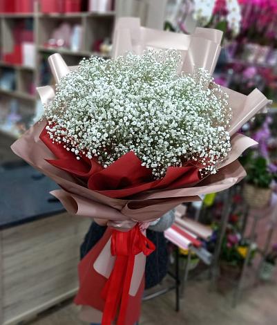 Букет цветов из: Гипсофила в Татищево
