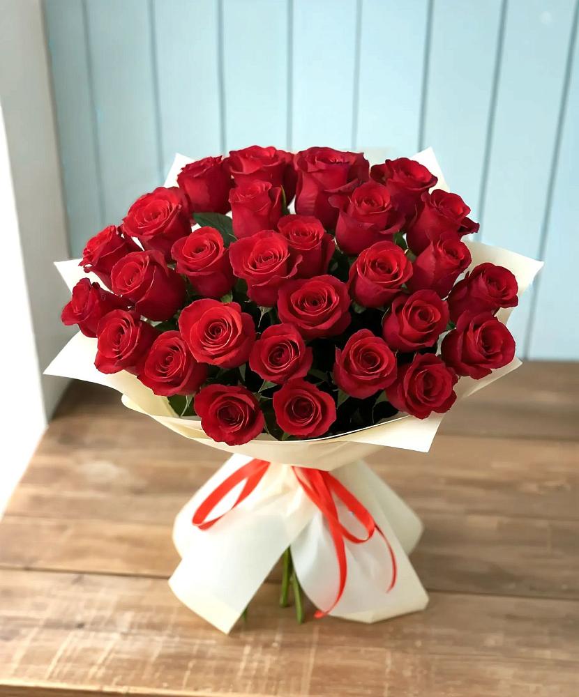 Букет 29 Красных роз в Татищево