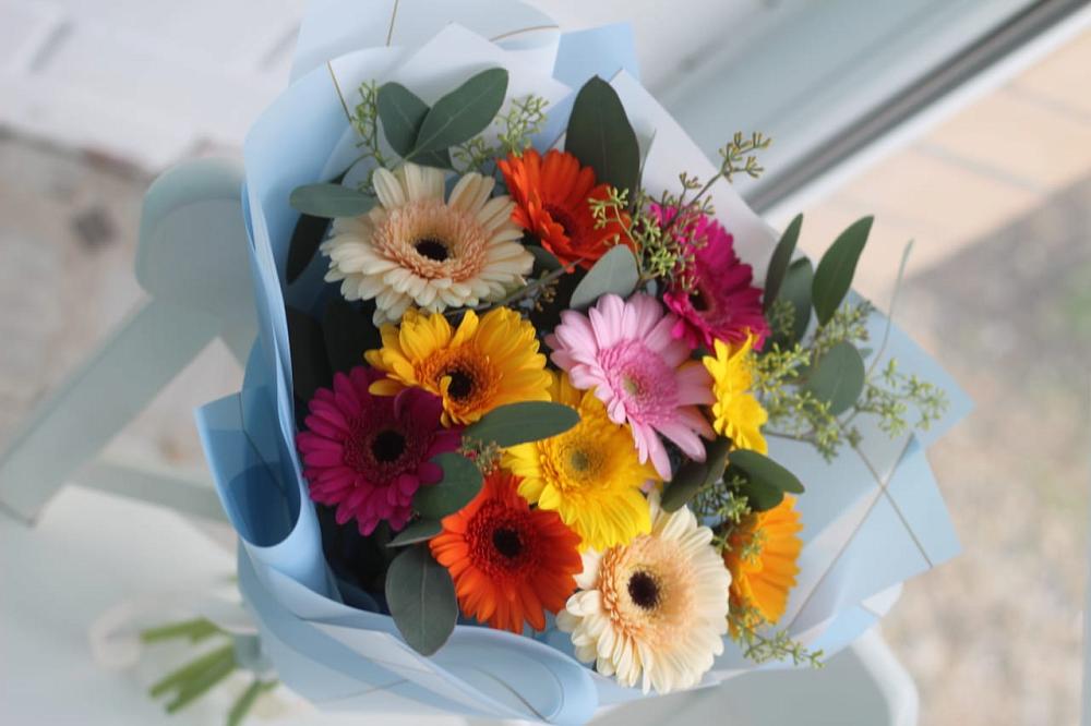 Букет цветов из: Герберы в Татищево