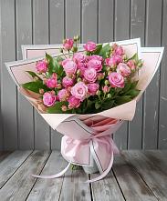 Букет Розовый кустик #REPLACE_PRED# Татищево