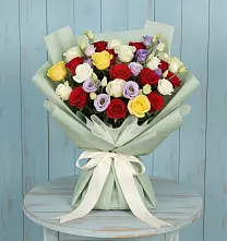 Букет цветов из:  Розы в Татищево