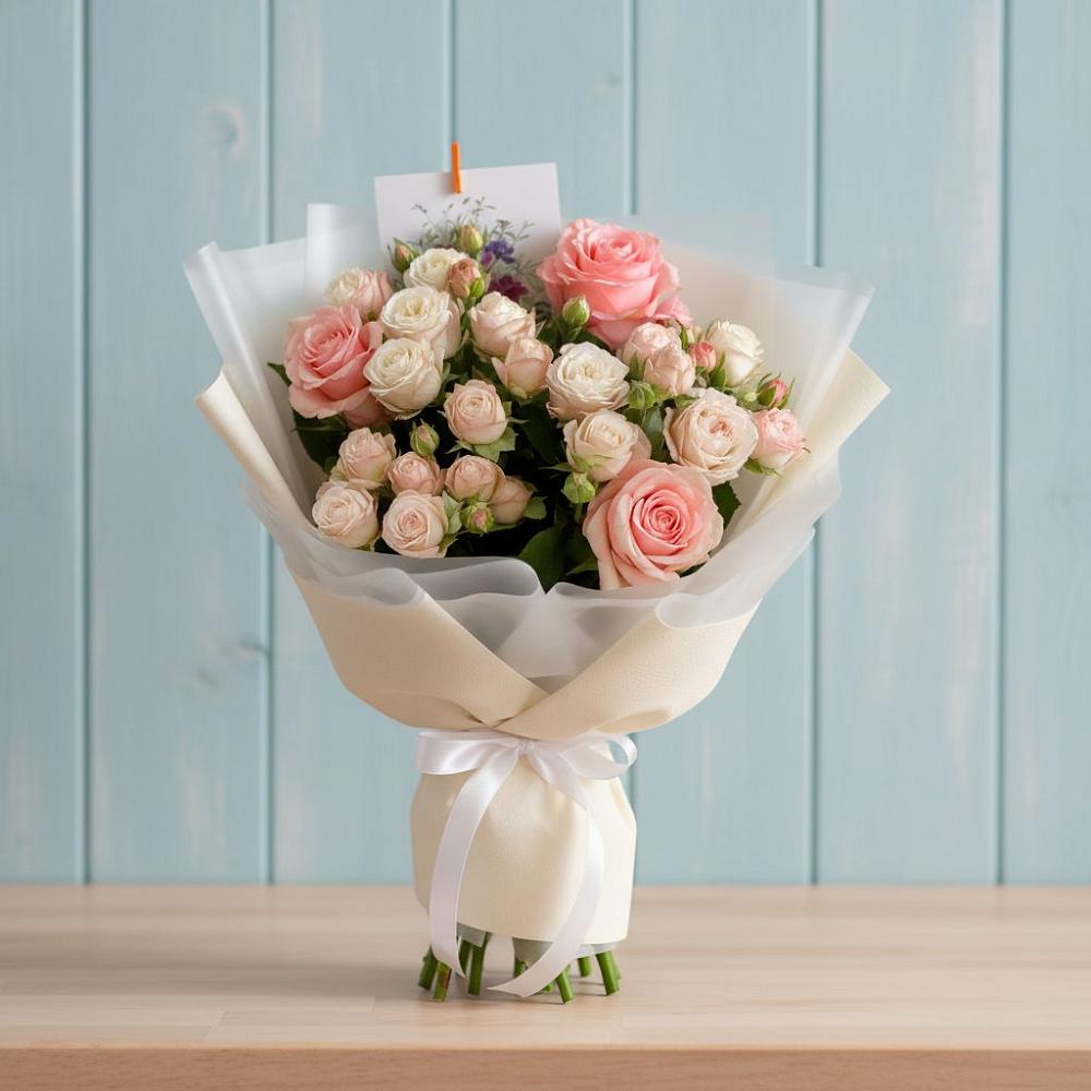 Букет цветов из: Розы в Татищево