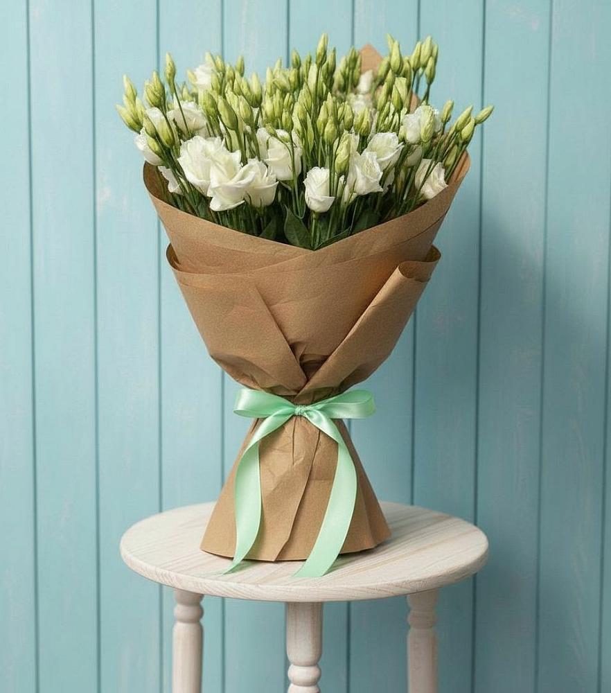 Букет цветов из: Лизиантусы в Татищево