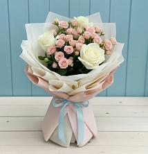 Букет цветов из:  Розы в Татищево