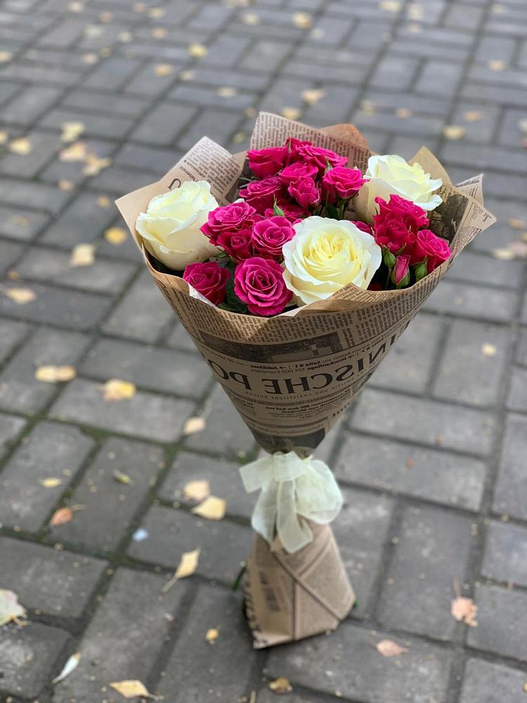 Букет цветов из: Розы в Татищево