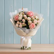 Букет цветов из:  Розы в Татищево