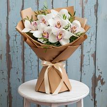 Букет цветов из:  Орхидеи и Розы #REPLACE_PRED# Татищево