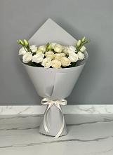 Букет цветов из:  Розы и Лизиантусы #REPLACE_PRED# Татищево